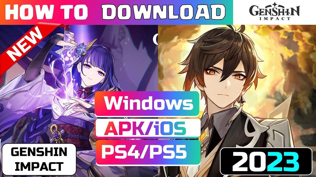 How to Download GENSHIN IMPACT on PC or Laptop 2023! Windows 11 ... Genshin impact download pc